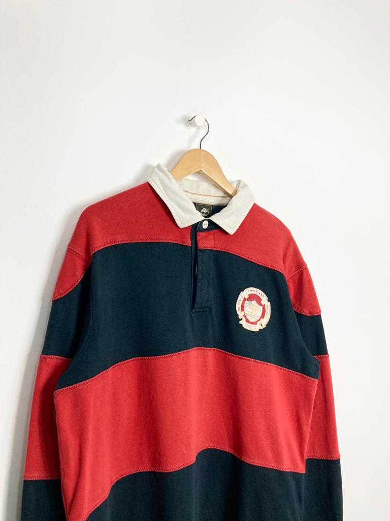 TIMBERLAND VINTAGE STRIPED RUGBY POLO SHIRT (XL)